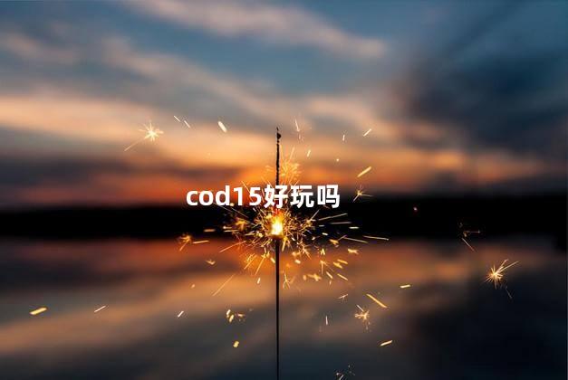 cod15好玩吗