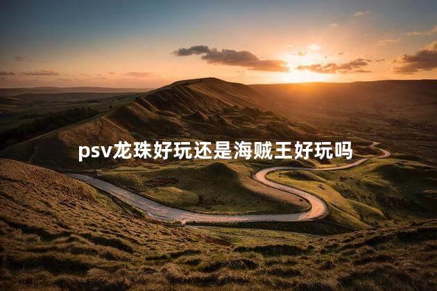 psv龙珠好玩还是海贼王好玩吗