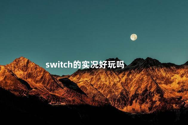 switch的实况好玩吗