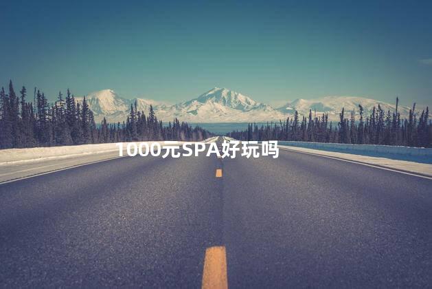 1000元SPA好玩吗