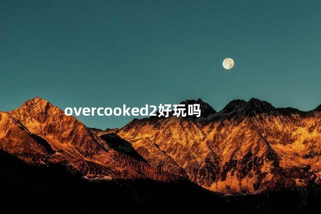 overcooked2好玩吗