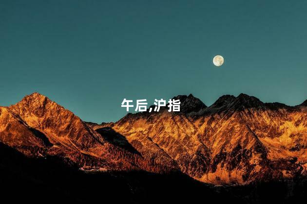 沪指午后失守3100点