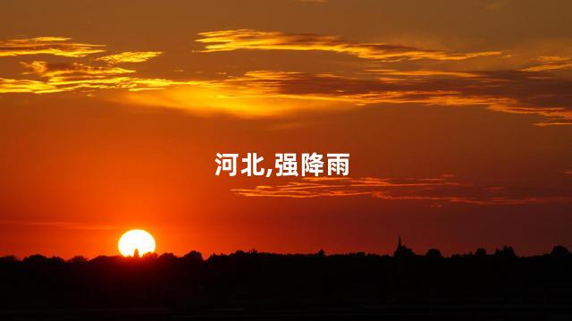 河北多地迅速行动应对强降雨